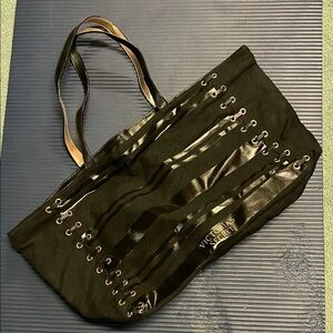 Victoria's Secret Black Tote Bag